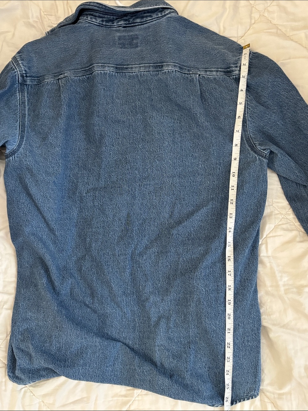 C.E. Schmidt Workwear Men’s Classic Blue Denim Jacket - Picture 6 of 6